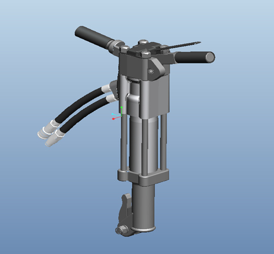 handheld hydraulic breaker hammer